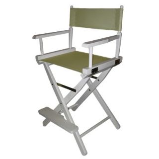 Directors Chair: Wheat Cntr Height Directors Chair White
