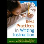 Best Practices in Writing Instruction