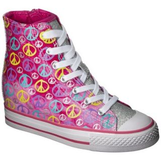 Girls Circo Gina High Top Sneakers   Pink 13