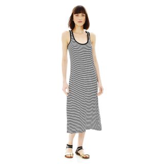 JOE FRESH Joe Fresh Sleeveless Racerback Midi Dress, Black