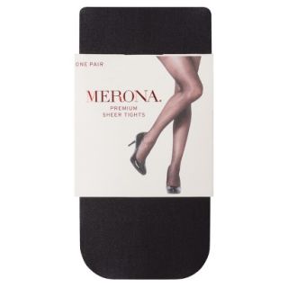 Merona Tall Sheer Womens Tights   Black