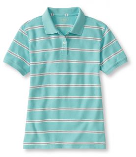Premium Double L Polo, Relaxed Fit Short Sleeve Stripe