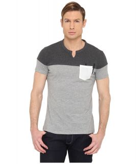 Armani Jeans Slim Poly Jersey Tee Mens T Shirt (Gray)