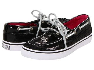 Sperry Top Sider Kids Bahama Sequins Girls Shoes (Black)