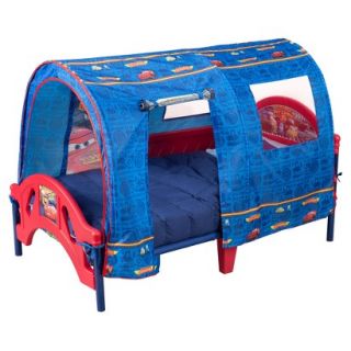 Toddler Bed: Delta Childrens Products Toddler Tent Bed   Disney Cars