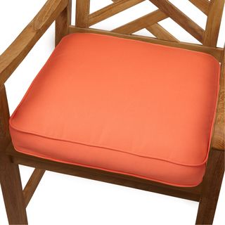 Melon Indoor/ Outdoor 19 Chair Cushion With Sunbrella Fabric