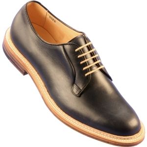 Alden Mens Plain Toe Blucher Navy Chrome Excel Shoes, Size 9.5 D   94709