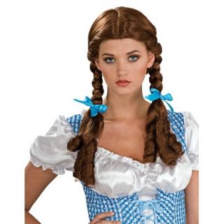 Womens Wizard of Oz   Dorothy Deluxe Wig