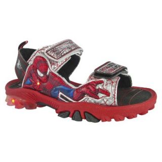Toddler Boys Spiderman Hiking Sandals   Red 9