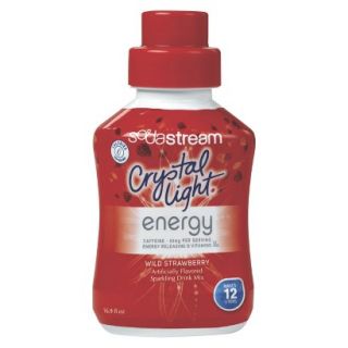 SodaStream Crystal Light Energy Drink Wild Strawberry Drink Mix