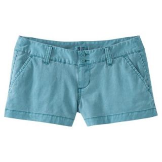 Mossimo Supply Co. Juniors Chino Short   Truly Turquoise 1