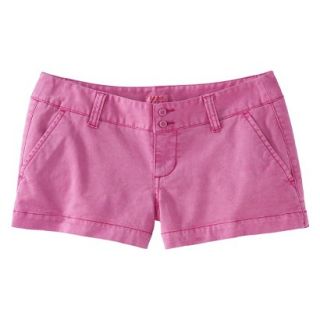 Mossimo Supply Co. Juniors Chino Short   Summer Pink 1