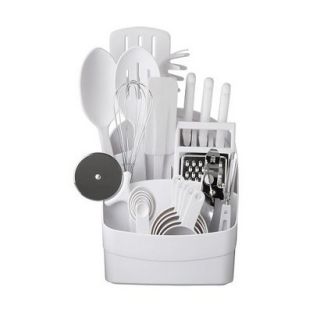 Sunbeam Kitchen Kaddy Tool Set   25 Piece White