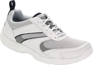 Mens Rockport Wachusett Trail Sport Lace Up   White Leather Casual Shoes