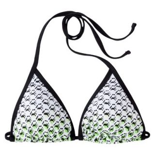 Peter Pilotto for Target Triangle Bikini Top  Green Netting Print L