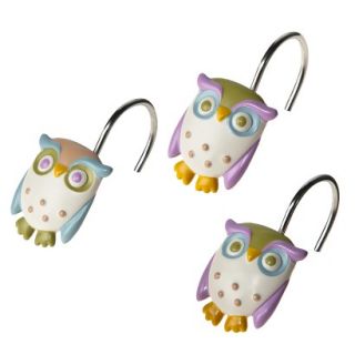 Awesome Owls Shower Hooks