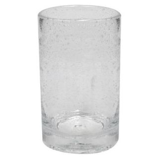 Threshold Bubble Glass Tumblers Set of 6   Clear (17 oz.)
