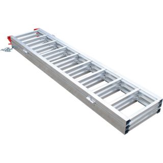 Ultra Tow Aluminum Tri Fold Aluminum Ramp   1,500 lb. Capacity, 69 Inch L, 3