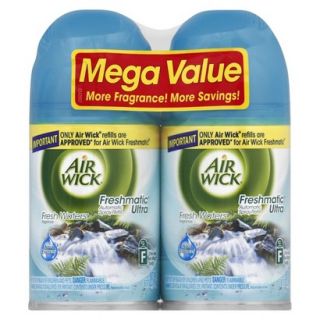 Air Wick Freshmatic Ultra Automatic Spray, Refill  FRESH WATERS, 6.17 Ounces, 2