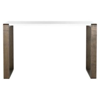 Console Table: Safavieh Bartholomew Console Table   Brown