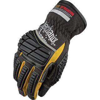 Mechanix Wear Leather Extrication Glove   Black, 2XL, Model EXT 75