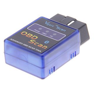 Mini ELM327 V1.5 Bluetooth ELM 327 OBDII OBD2 Protocols Auto Diagnostic Tool