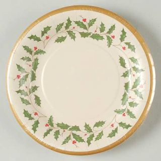 Lenox China Holiday (Dimension) (Pack of 12) Paper Luncheon Plates, Fine China D
