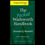 Pocket Wadsworth Handbook MLA Update  Package
