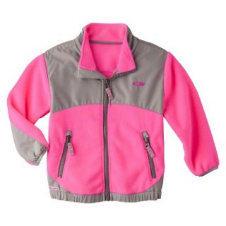 C9 by Champion Infant Toddler Girls Everyday Fleece Jacket   Pink 2T