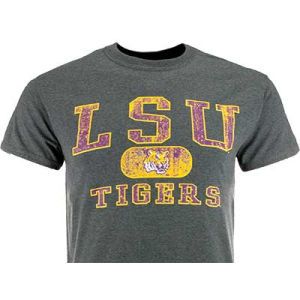 LSU Tigers Blue 84 NCAA Spackle T Shirt