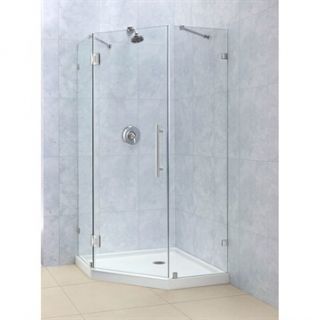 Bath Authority DreamLine PrismLux Frameless Hinged Shower Enclosure (34 5/16 by