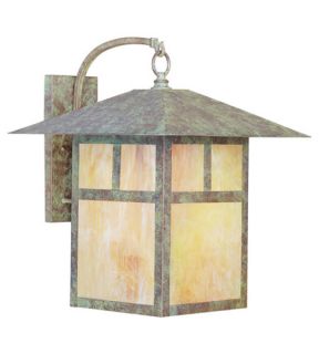 Montclair Mission 1 Light Outdoor Wall Lights in Verde Patina 2143 16