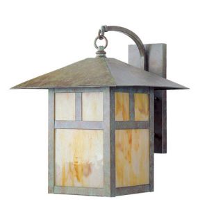 Montclair Mission 1 Light Outdoor Wall Lights in Verde Patina 2137 16