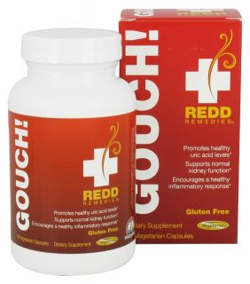 Redd Remedies   Gouch! Joint Health Support   60 Vegetarian Capsules