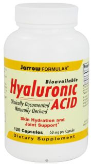 Jarrow Formulas   Hyaluronic Acid 50 mg.   120 Capsules