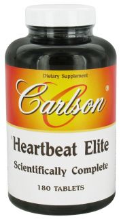 Carlson Labs   Heartbeat Elite   180 Tablets