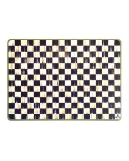 Four Courtly Check Placemats   MacKenzie Childs