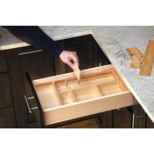 Rev A Shelf Small Customizable Wood Drawer Kit LD 4CT15 1