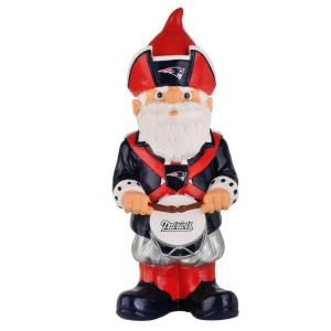 Forever Collectibles 11 1/2 in. New England Patriots NFL Licensed Team Thematic Garden Gnome Statue 145175