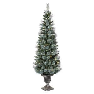 Martha Stewart Living Arctic 6.5 ft. Pre Lit Christmas Tree with Clear Lights TY165 1217