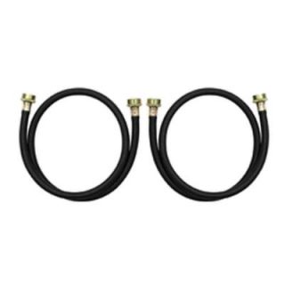 Whirlpool 4 ft. Residential Washer Hoses (2 Pack) 8212546RP