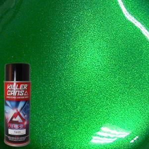 Alsa Refinish 12 oz. Candy Grass Green Killer Cans Spray Paint KC GG