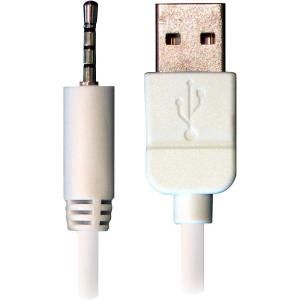Accell 3.5 mm to USB Charge and Sync Cable for iPod Shuffle L098B 005J