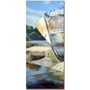 Trademark Fine Art 8 in. x 24 in. Inverness Boat Canvas Art   Part A CP016A C824GG