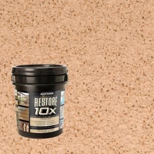 Restore 4 gal. Sedona Deck and Concrete 10X Resurfacer 46553