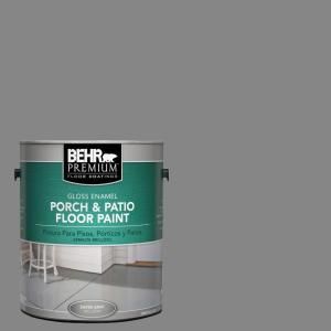 BEHR Premium 1 gal. #PFC 63 Slate Gray Gloss Porch and Patio Floor Paint 679501