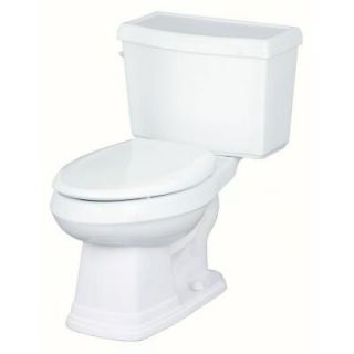 Gerber Allerton 2 Piece High Efficiency Elongated Toilet in White GHE20004