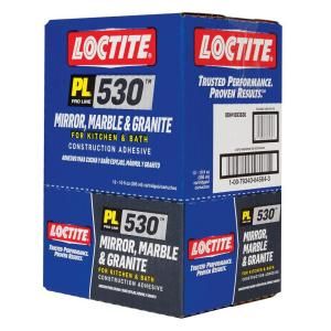 Loctite PL 530 10 fl. oz. Mirror, Marble and Granite Adhesive (12 Pack) 1693636