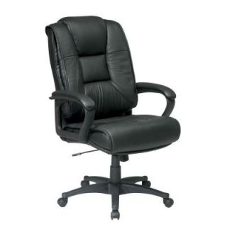 Office Star Deluxe High Back Leather Office Chair EX5162 G13
