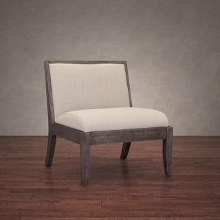 Spencer Taupe Linen Chair